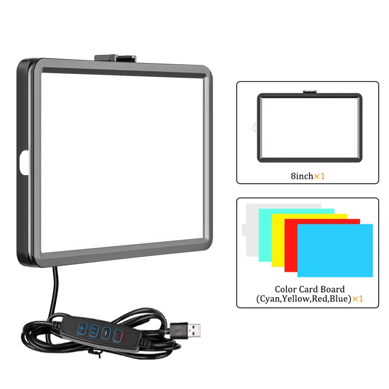Led Light Panel Stream - 8-calowa lampa wypełniająca LED Panel świateł