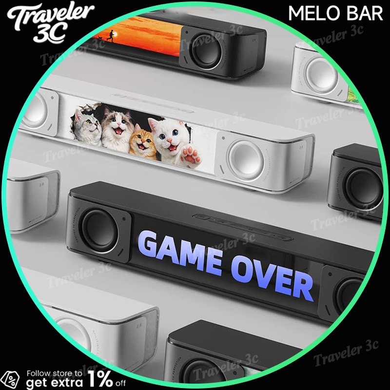 Gaming Speaker 2.1 - Edifier Melo Bar Bluetooth Głośnik Biurkowy
