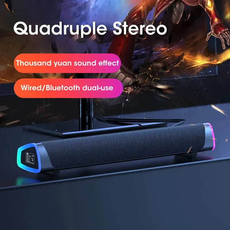 Gaming Speaker 2.1 - Soundbar 2.1 z subwooferem, system głośnikowy