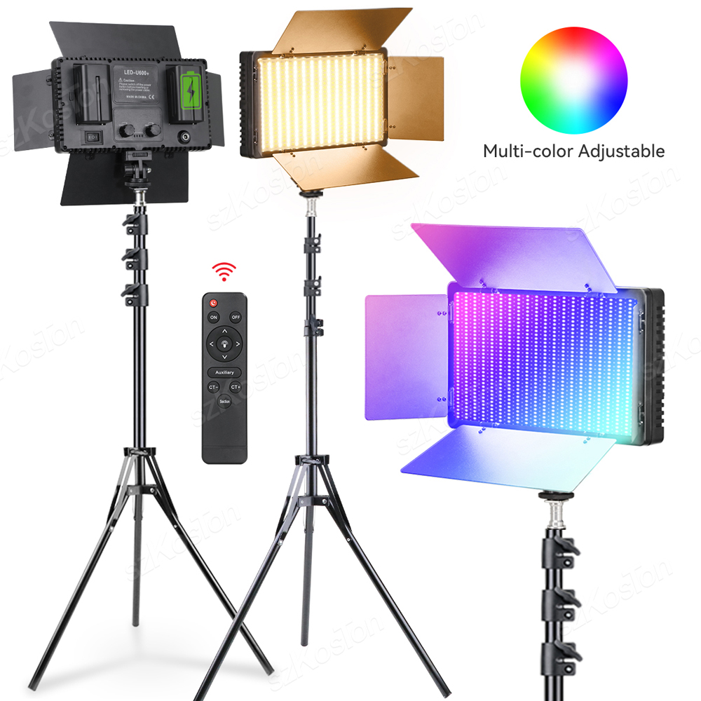 Led Light Panel Stream - RGB Fotografia wideo LED Panel światła