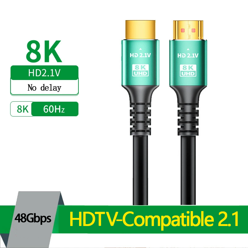 Gaming Speaker 2.1 - Kabel HDMI 2.1 8K, 48 Gb/s,