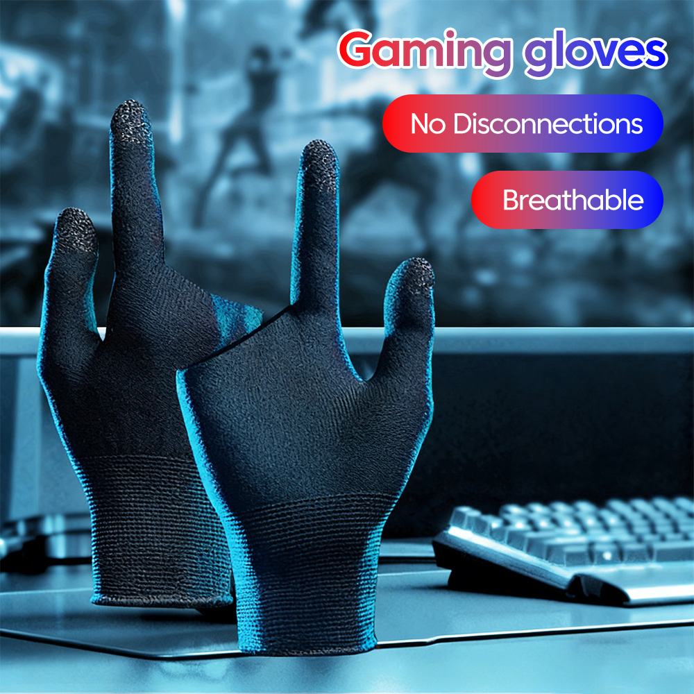 Esports Gaming Gloves - Rękawiczki do e-sportu, antypoślizgowe, 24 igły,