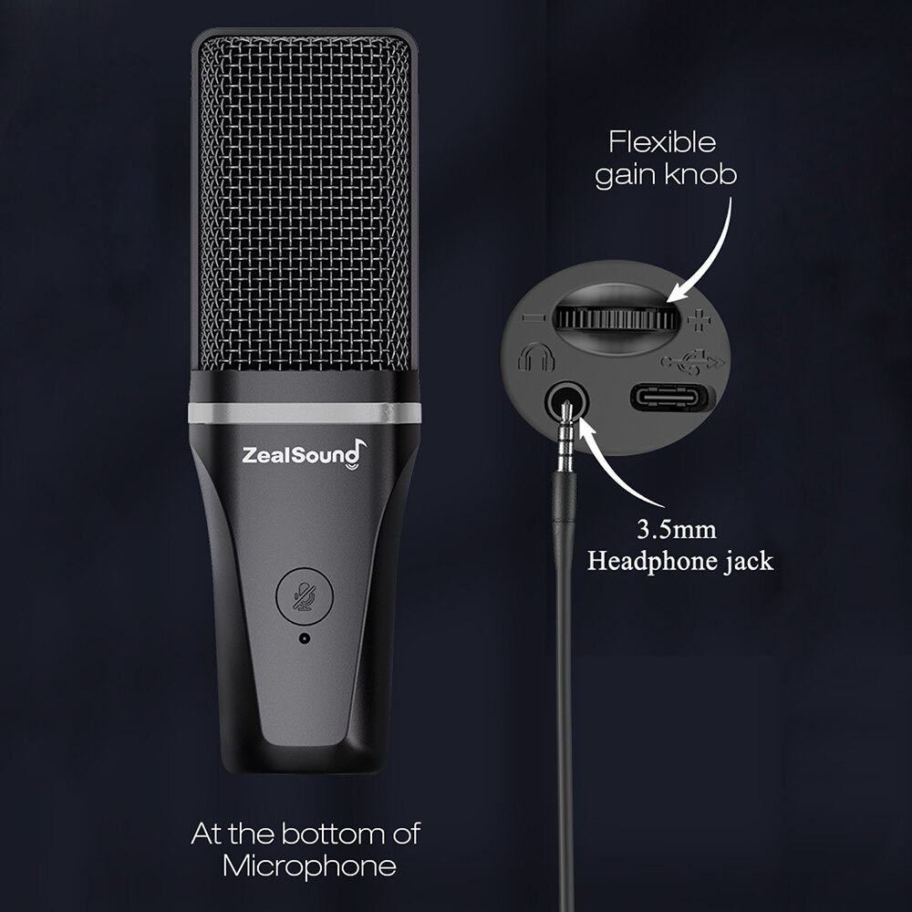 Mikrofon do nagrywania Zealsou – Streaming Mic Condenser recenzja i cena