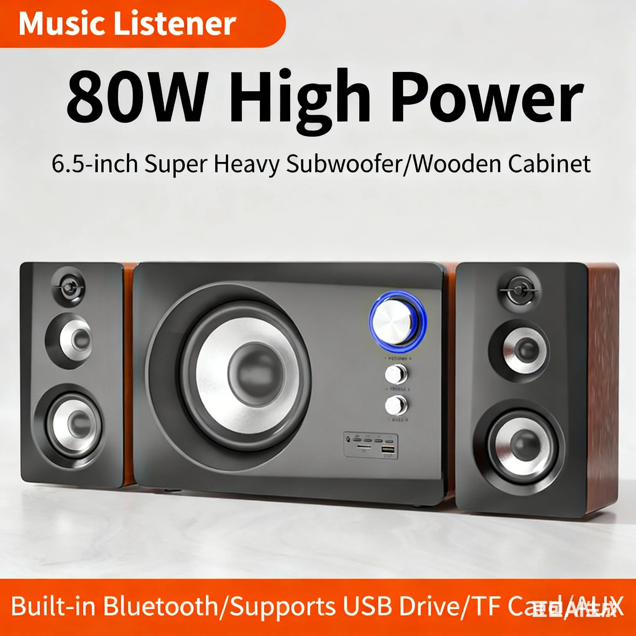 Drewniane głośniki Bluetooth 2 – Gaming Speaker 2.1 recenzja i cena