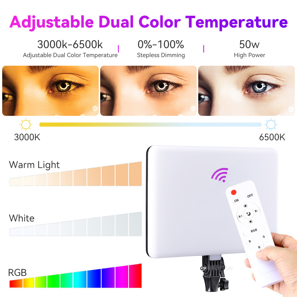 RGB 14-calowa lampa wideo LED  – Led Light Panel Stream recenzja i cena