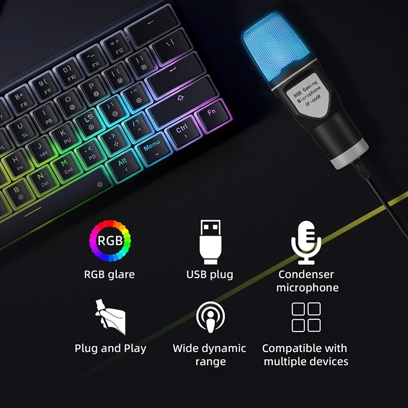 Profesjonalny mikrofon pojemno – Streaming Mic Condenser recenzja i cena