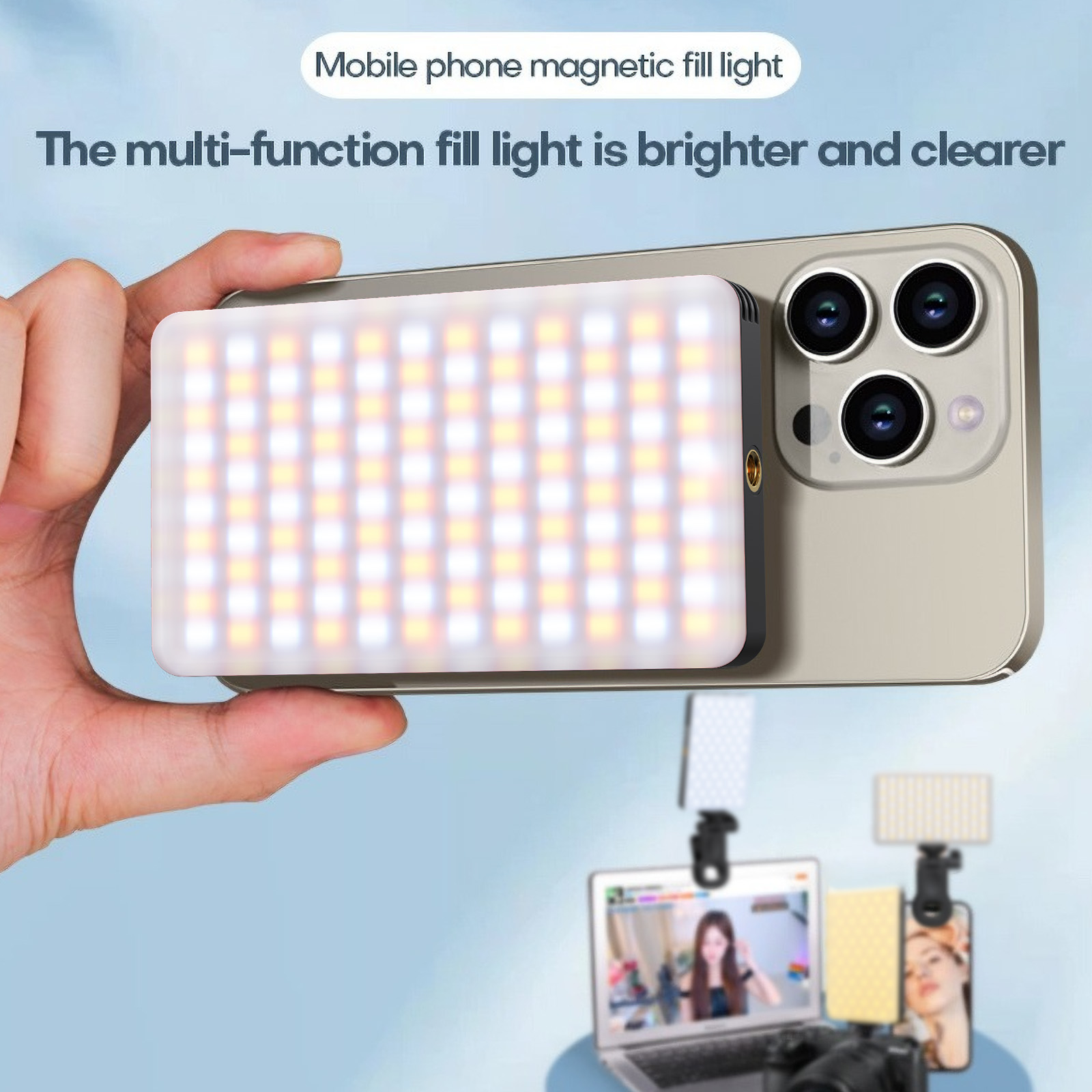 Magnetyczna lampa do telefonu  – Led Light Panel Stream recenzja i cena