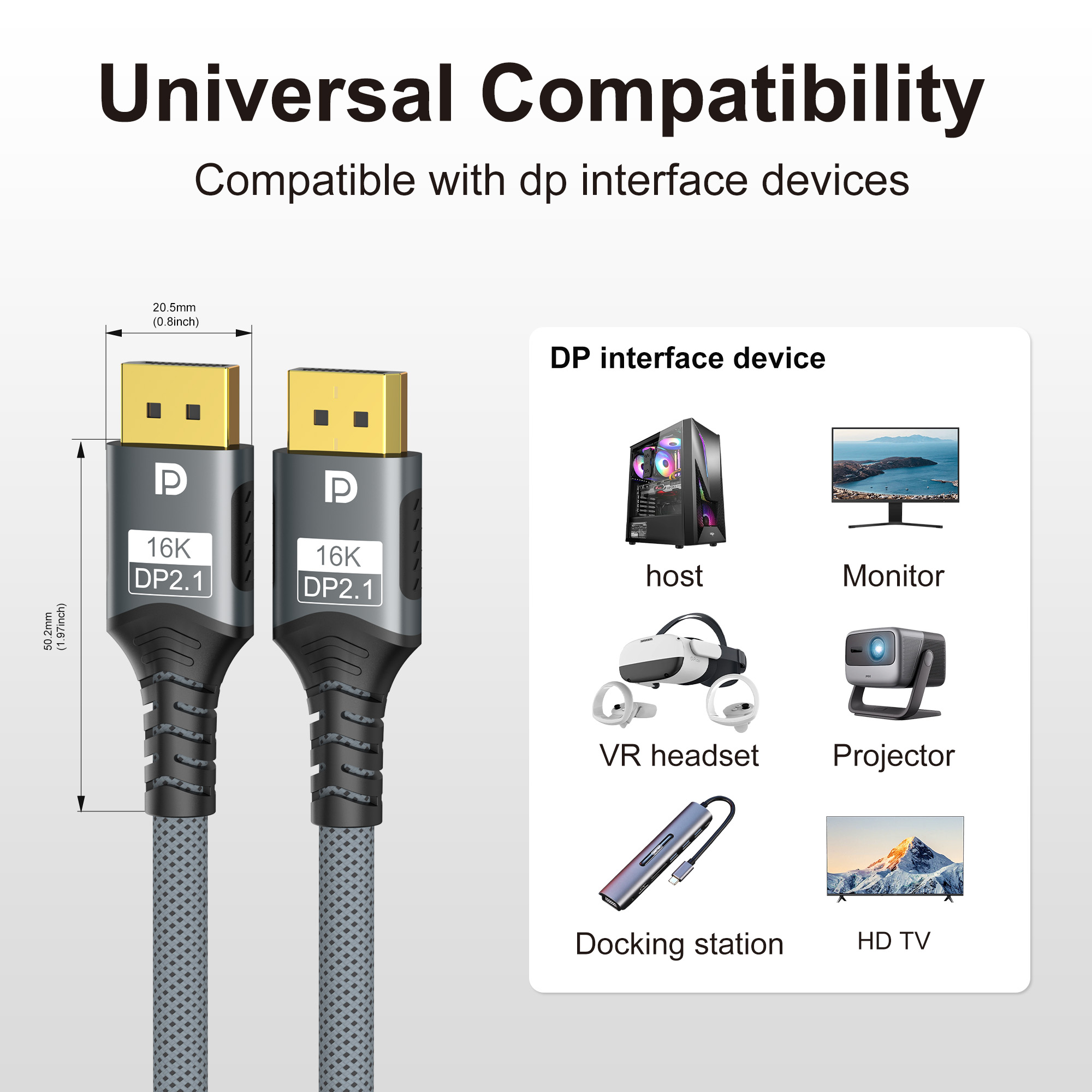 Kabel DisplayPort 2.1 16K DP 8 – Gaming Speaker 2.1 recenzja i cena