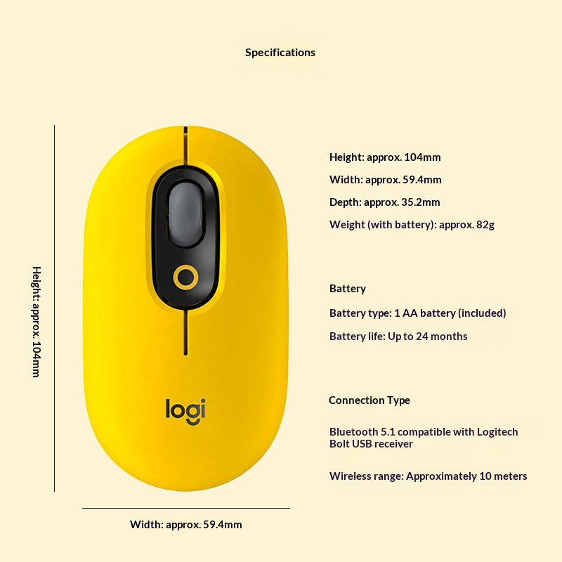 Mysz biurowa Logitech M350POP  – Esports Online Gaming recenzja i cena