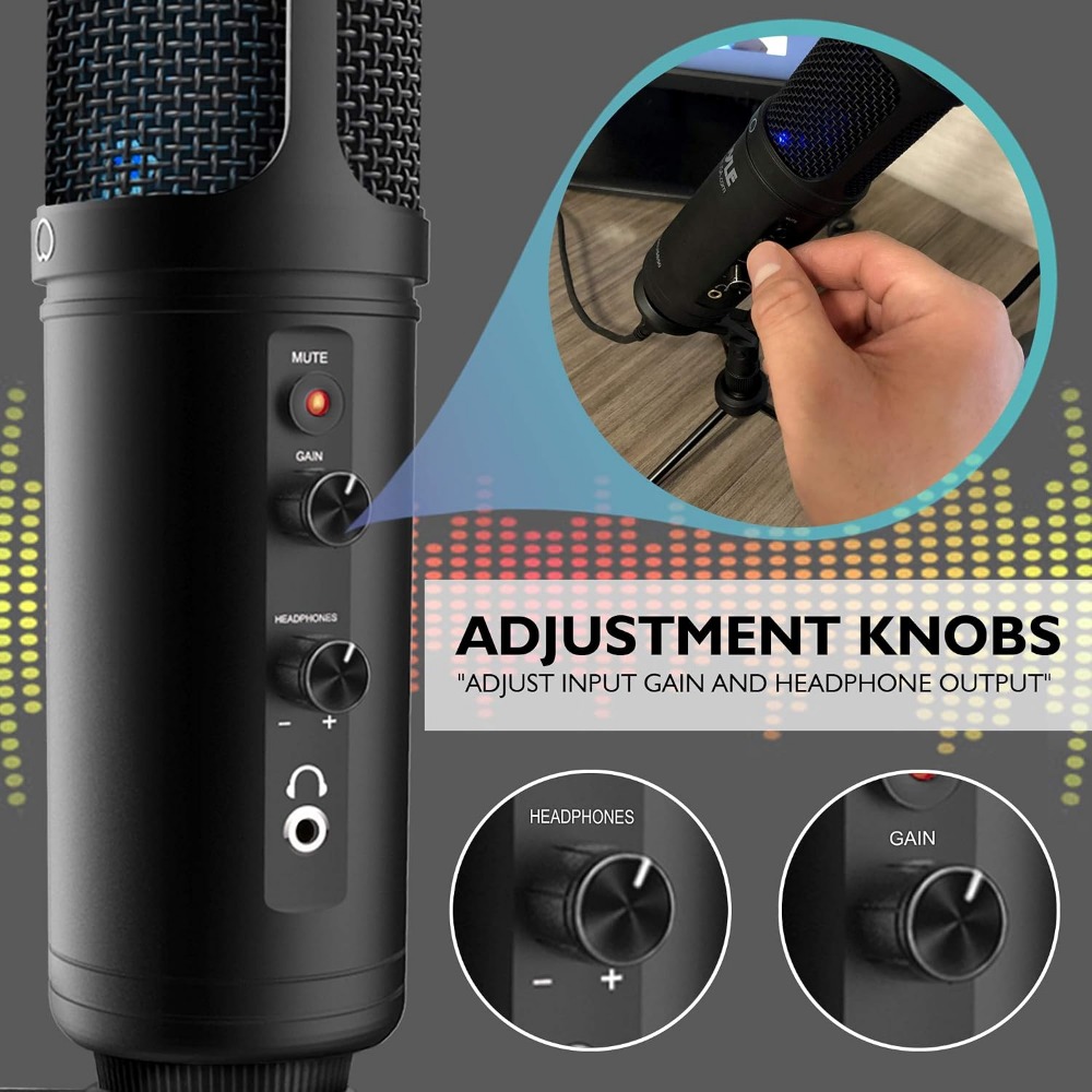 Mikrofon pojemnościowy z regul – Streaming Mic Condenser recenzja i cena