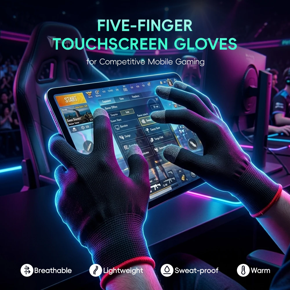 Rękawiczki do gier mobilnych D – Esports Gaming Gloves recenzja i cena