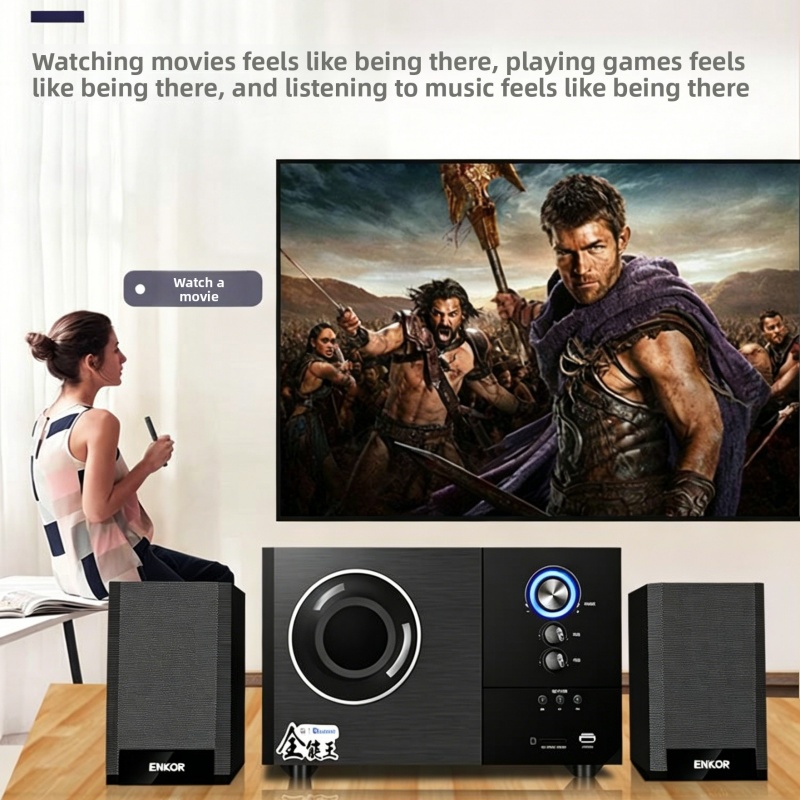 ENKOR S2880B 2.1 Stereo System – Gaming Speaker 2.1 recenzja i cena