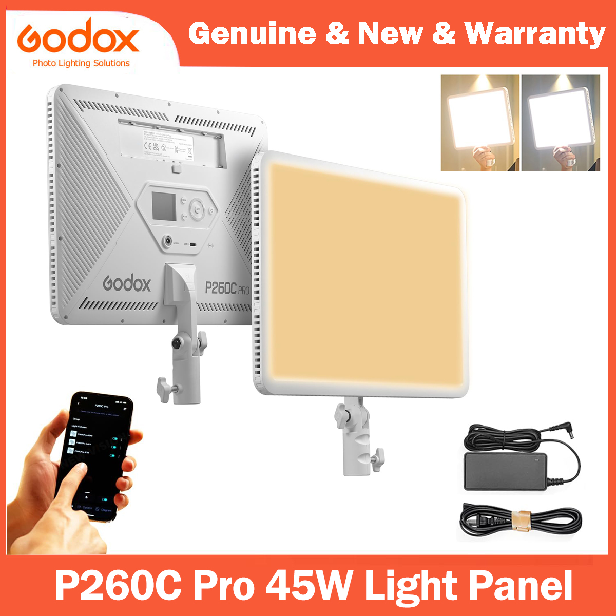 Godox P260C Pro LED Panel Świe – Led Light Panel Stream recenzja i cena