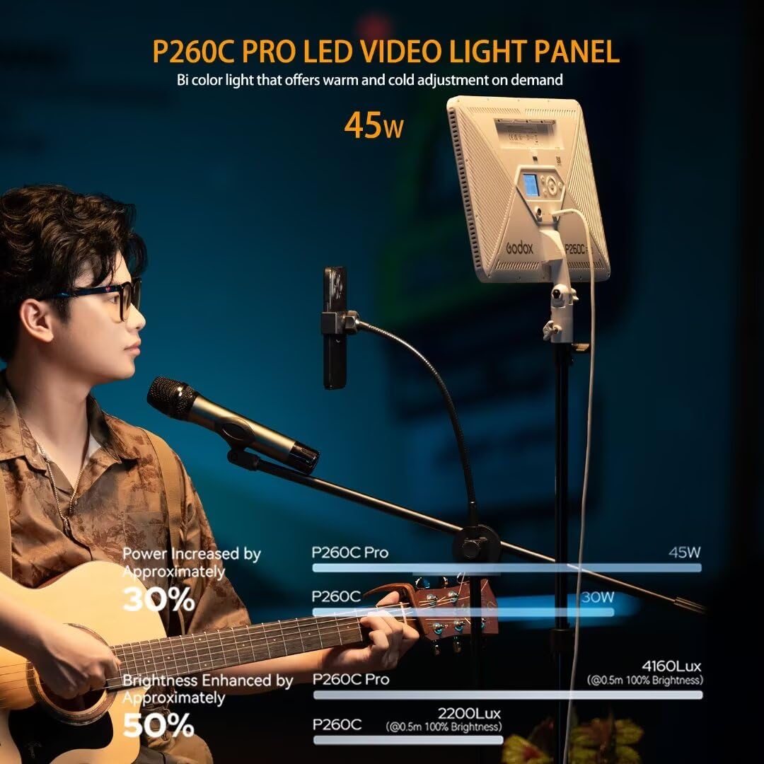 Godox P260C Pro LED Panel Świe – Led Light Panel Stream recenzja i cena