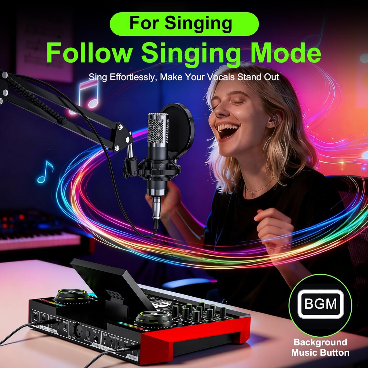 Tenlamp G10 Interfejs Audio do – Streaming Mic Condenser recenzja i cena