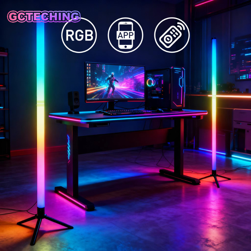 Lampa podłogowa LED RGB do gie – Esports Gaming App recenzja i cena
