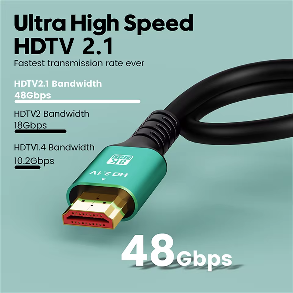 Kabel HDMI 2.1 8K, 48 Gb/s, sz – Gaming Speaker 2.1 recenzja i cena